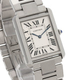 Cartier W5200014 Tank Solo LM Watch Stainless Steel SS Men's CARTIER