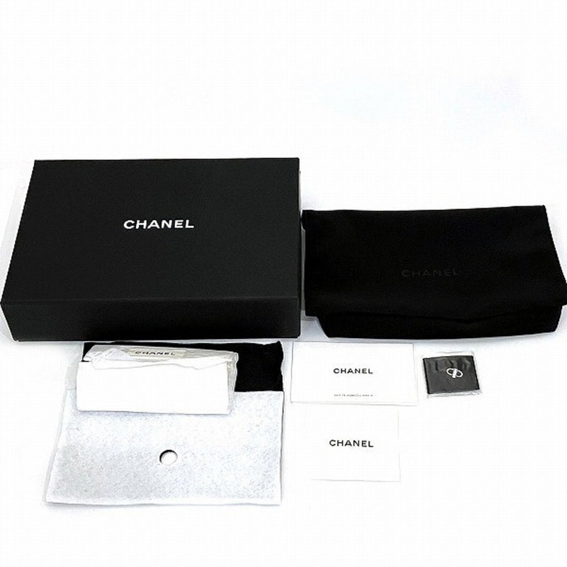 CHANEL Matelasse Chain Wallet AP3076 Long Pochette Women's