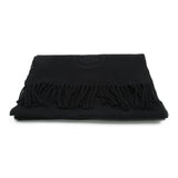 CHANEL Scarf Black wool