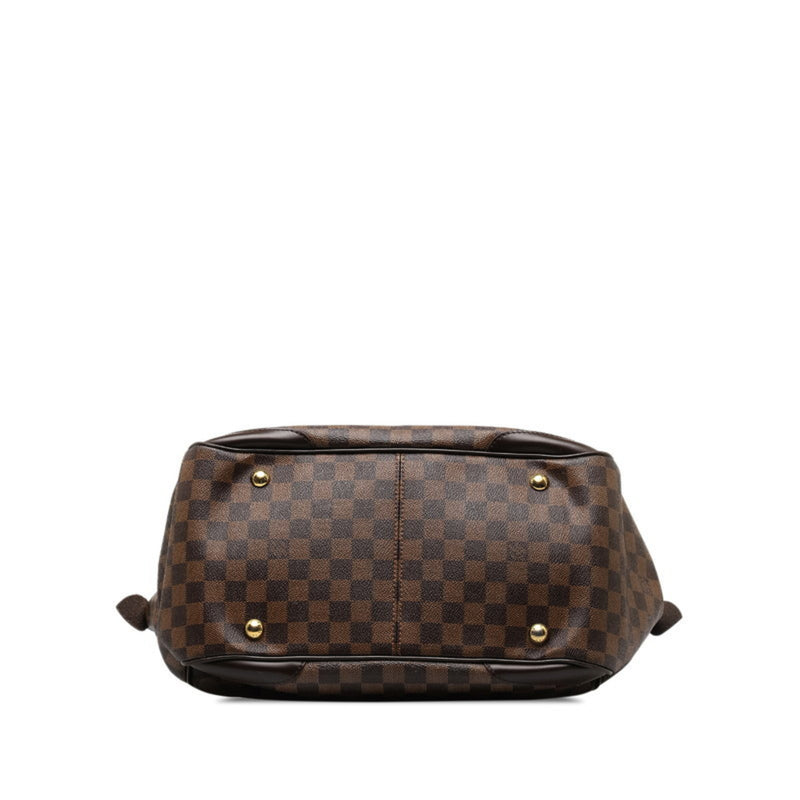 Louis Vuitton Damier Verona GM Handbag Tote Bag N41119 Ebene Brown PVC Leather Women's LOUIS VUITTON