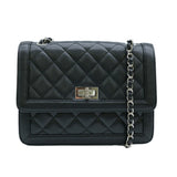 CHANEL Caviar Skin 2.55 Shoulder Chain Black Seal Included 6935244