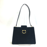 CELINE Kisslock bag shawl Shoulder Bag Black