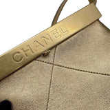 Chanel Shoulder Bag Kiss Rock Frame Leather CHANEL