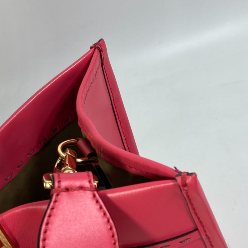 Fendi 8BH386 Shoulder Bag 2WAY bag Tote Bag pink