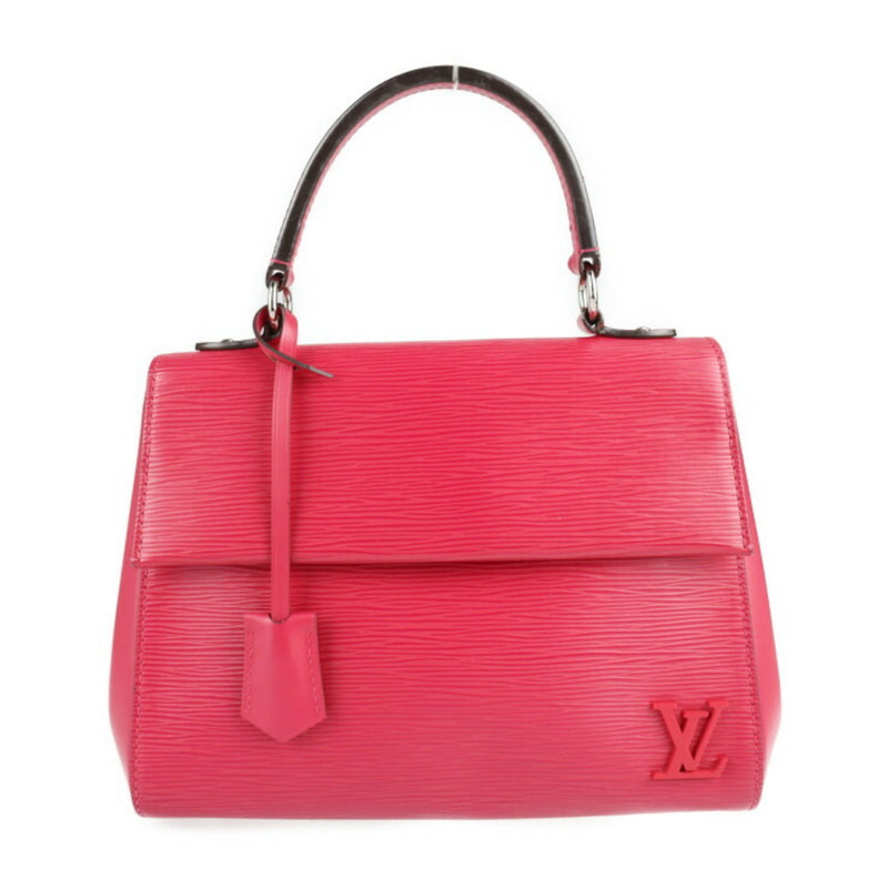 LOUIS VUITTON Louis Vuitton Cluny BB Handbag M42051 Epi Leather Hot Pink 2WAY Shoulder Bag Tote Shopping