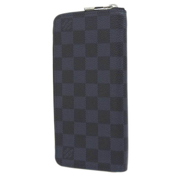 Louis Vuitton LOUIS VUITTON Damier Cobalt Zippy Wallet Vertical Round Zipper