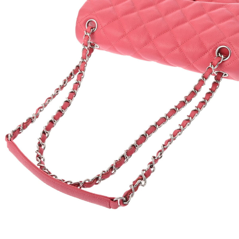 CHANEL Chanel Matelasse Diana 25cm Chain Shoulder Pink A01165 Women's Caviar Skin Bag