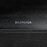 Balenciaga Everyday Shoulder Wallet Chain Bag 537387 Black Leather Women's BALENCIAGA