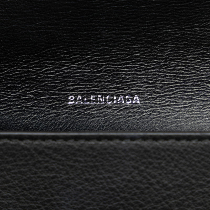 Balenciaga Everyday Shoulder Wallet Chain Bag 537387 Black Leather Women's BALENCIAGA