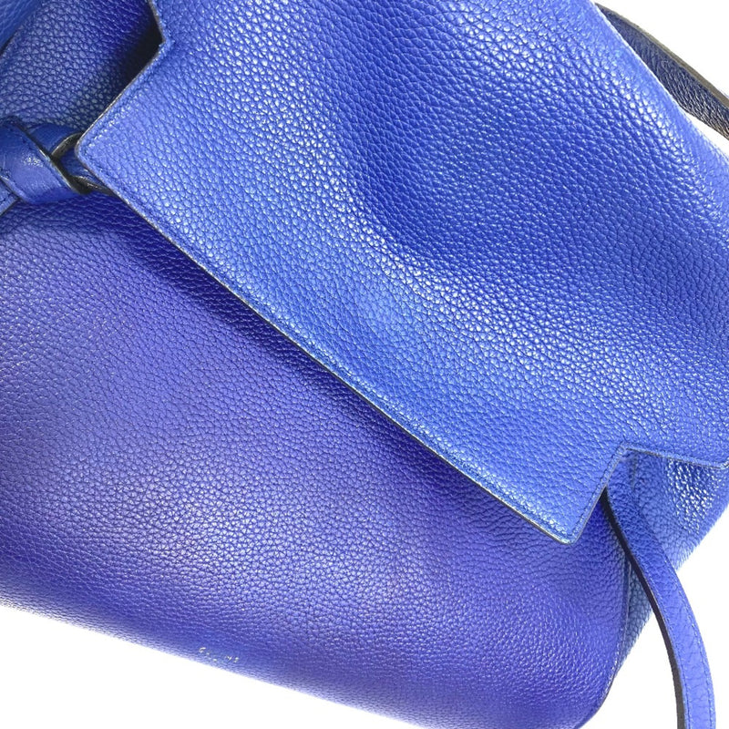 CELINE Hand Bag Bag 2WAY bag Shoulder bag Shoulder Bag blue