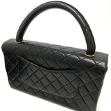 Chanel CC Mark Hand Bag Black GoldHardware