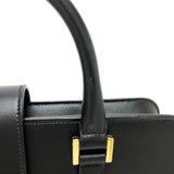 Saint Laurent Paris YSL Tote Bag Shoulder Bag Black GoldHardware