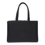 CHANEL Boy Chanel V-stitch Tote Bag Black Lambskin (sheep leather)