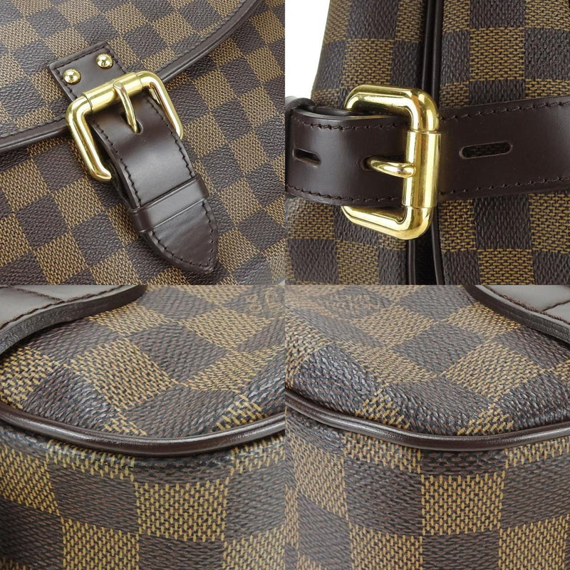 Louis Vuitton Handbag Highbury N51200 Damier Canvas Brown Women's LOUIS VUITTON