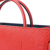 LOUIS VUITTON Louis Vuitton Epi Twist Tote Coquelicot M54811 Women's Leather Handbag