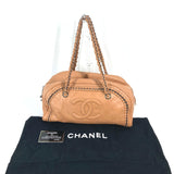 Chanel Chain Bowling Shoulder bag Chain bag Shoulder Bag Light BrownBased