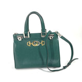 Gucci 569712 2WAY Bag Shoulder Bag Bag Hand Bag Green