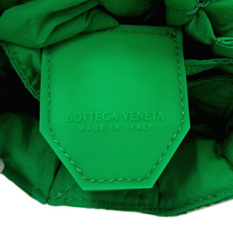 Bottega Veneta BOTTEGAVENETA Bag Women's Shoulder Nylon Candy Padded Tech Cassette Back Paraquito Green Micro