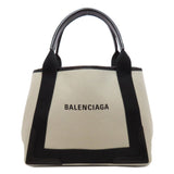 Balenciaga 339933 Navy Cabas Handbag Canvas Women's BALENCIAGA