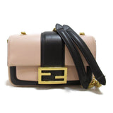 FENDI ChainShoulder Bag Pink leather