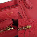 CELINE Luggage Nano Handbag Calfskin Women's