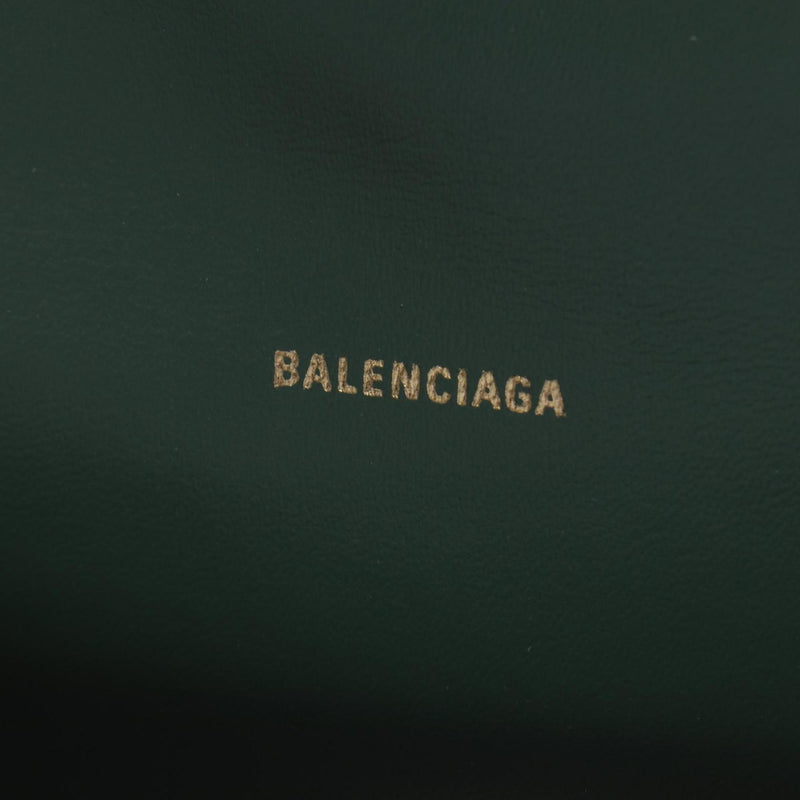 BALENCIAGA HOURGLASS XS Handbag Bag Leather Women's Green 5928331LRGM3011