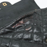 CHANEL Chanel Matelasse Coco Mark Chain Shoulder Bag Double Caviar Skin Leather Black Processing