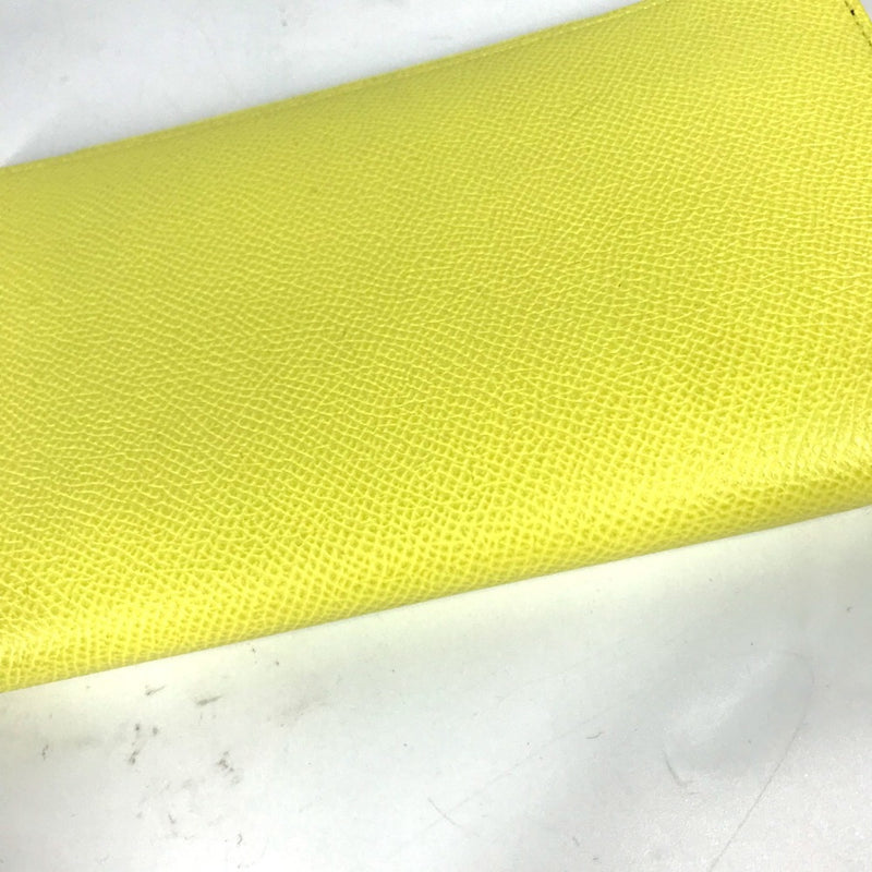 Hermes Long wallet Zip Around Long Wallet yellow