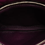 Chanel Coco Mark Matelasse Chain Shoulder Bag Purple Silver Leather Women's CHANEL