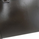 Hermes HERMES Drag 27 〇S engraved handbag bag box calf chocolate GP hardware