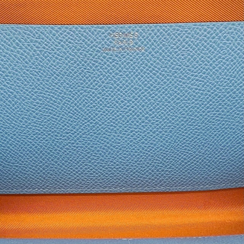 HERMES Nouveau Togo Shoulder Bag Waist B Engraved Manufactured in 2023 Epson Swift Celeste Mint Chai Green Blue Women's Men's