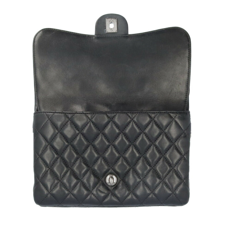 Chanel Matelasse Shoulder Bag Leather Black Women's CHANEL 2way