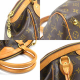 Louis Vuitton LOUIS VUITTON Handbag Monogram Tivoli PM Canvas Brown Gold Women's M40143 e58952i