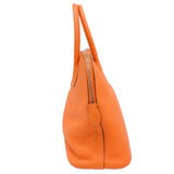 HERMES Bolide 31 Handbag Shoulder Bag Taurillon Clemence Leather Orange