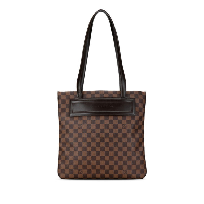 Louis Vuitton Damier Clifton Tote Bag N51149 Brown PVC Leather Women's LOUIS VUITTON