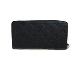 LOUIS VUITTON Long Wallet Empreinte Zippy M61864 Louis Vuitton Black