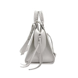 BALENCIAGA Handbag Shoulder Bag Neo Classic Leather Light Gray Silver Women's n0218