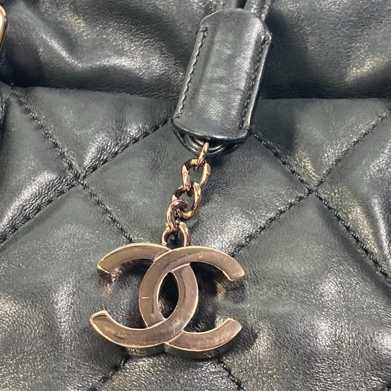 Chanel CC Mark Chain Tote Bag Bag Shoulder Bag Shoulder Bag Black