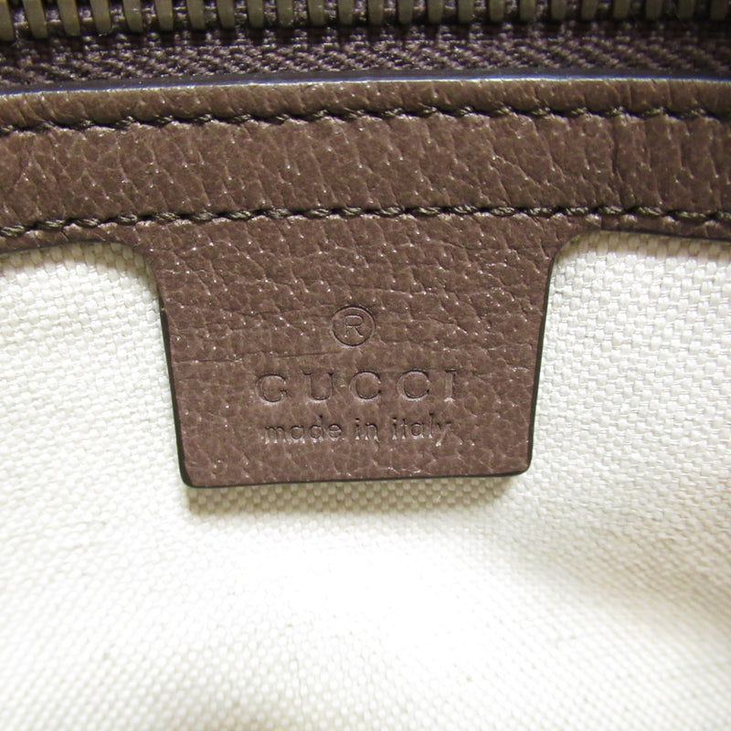 GUCCI GG Supreme Waist Bag Body Bag Beige PVC coated canvas 574796