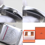 HERMES H Watch HH1.210.631 4804 Stainless Steel x Leather Women's 39507