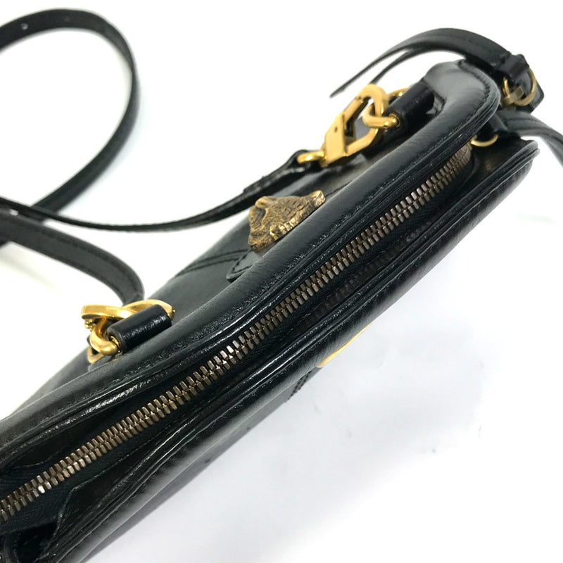 Gucci 524620 GG Marmont Clutch bag Crossbody shoulder bag Shoulder Bag Black