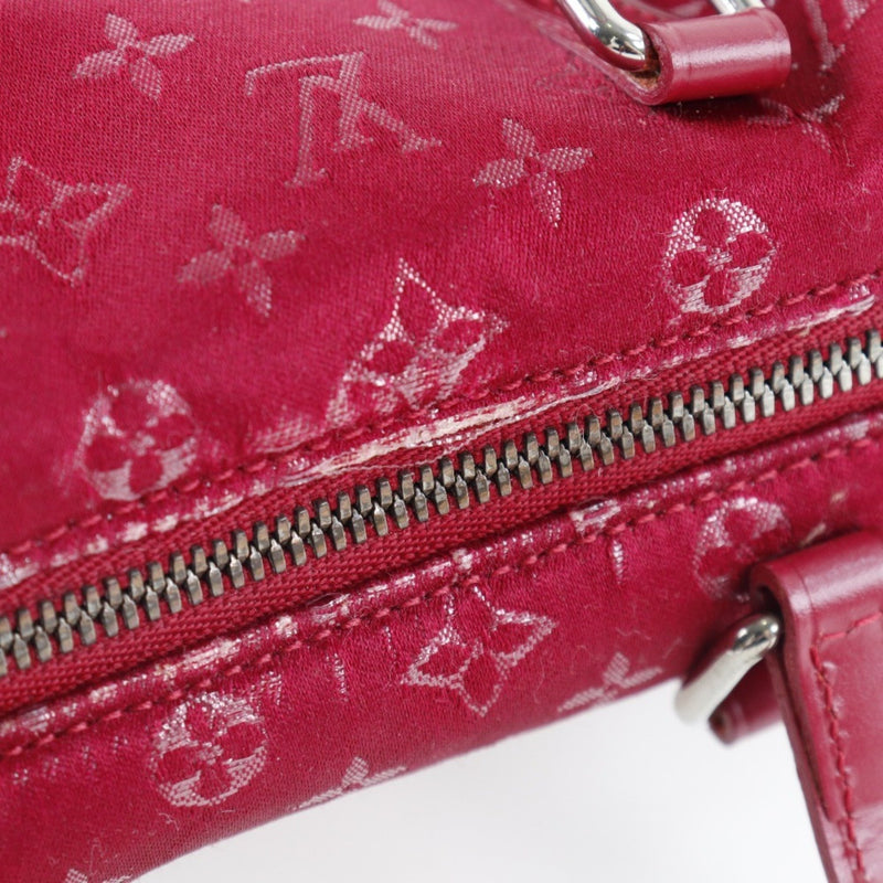 Louis Vuitton Little Papillon M92353 Monogram Satin Red TH0092 Women's Handbag