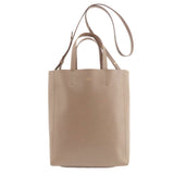 CELINE Vertical Cabas Tote Bag Leather Women's