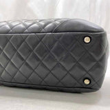 Chanel Boston bag f-21268 Black Cambon A25171 Bowling Lambskin 10 series CHANEL Coco mark black Ladies