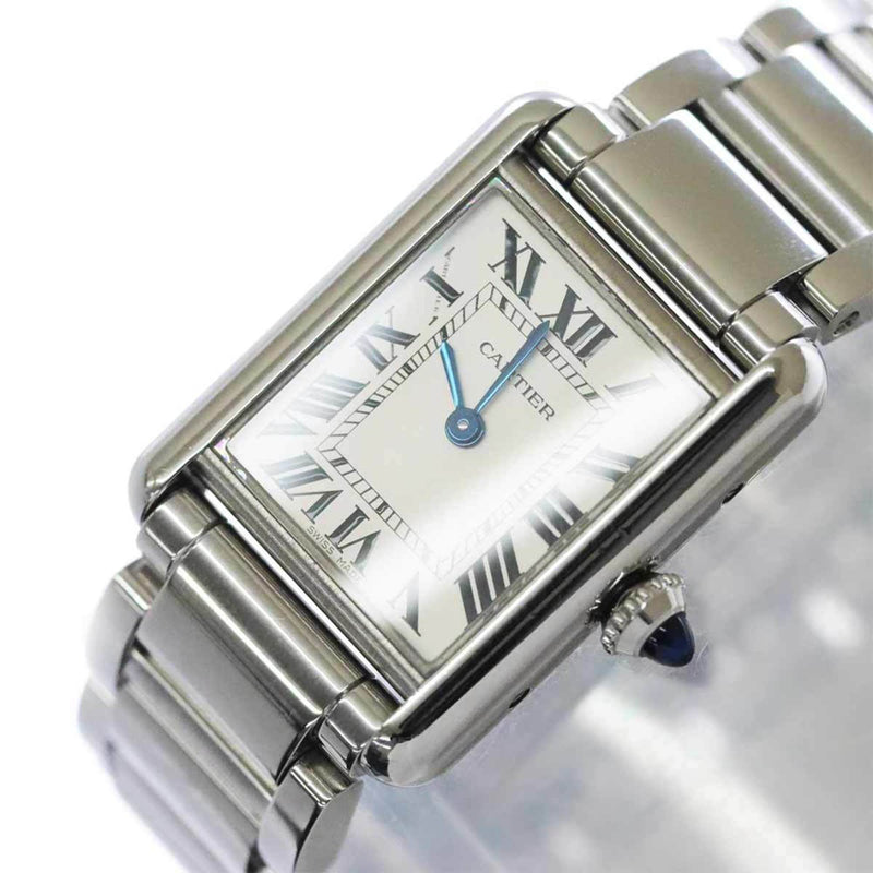 Cartier Tank Must SM WSTA0051 Ladies' Watch Silver Quartz