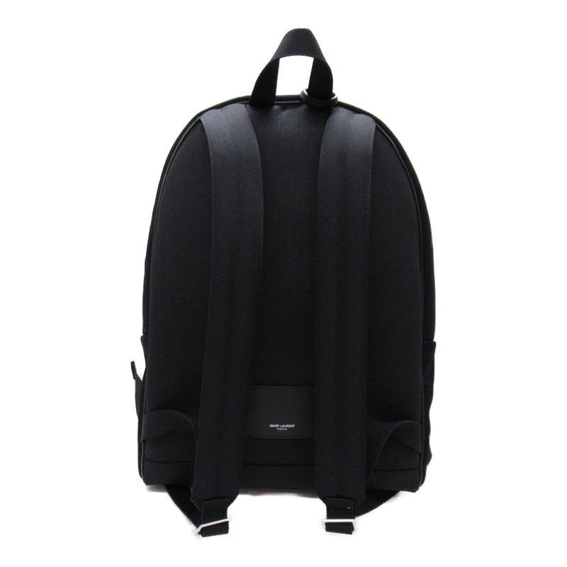 Saint Laurent SAINT LAURENT Backpack Rucksack Bag Canvas Men Women Black 534968FAAVV1070