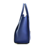 CELINE Handbag Luggage Micro Shopper Leather Indigo Gold Women's e58583f