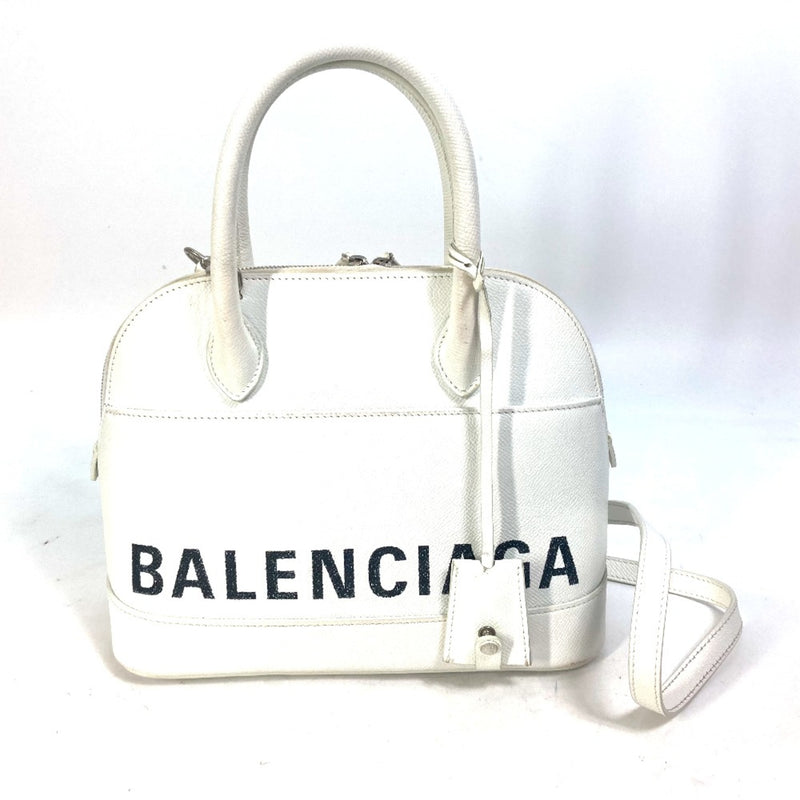 Balenciaga 550645 Bicolor bag 2WAY Bag Shoulder Bag Crossbody Hand Bag White Black