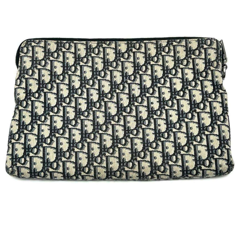 Christian Dior Dior Men's Clutch Bag Pouch Second Oblique