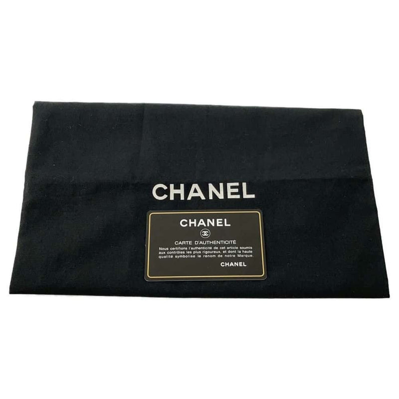 Chanel clutch bag, matelasse, coco mark, A69391, CHANEL black